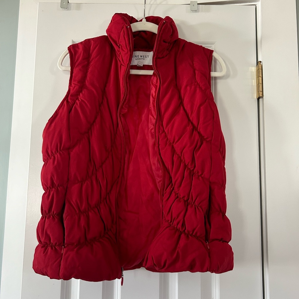 Nine West Red Vest